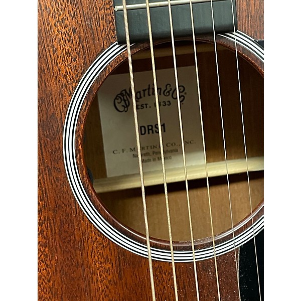Used Martin DSR1 Mahogany Acoustic Electric Guitar