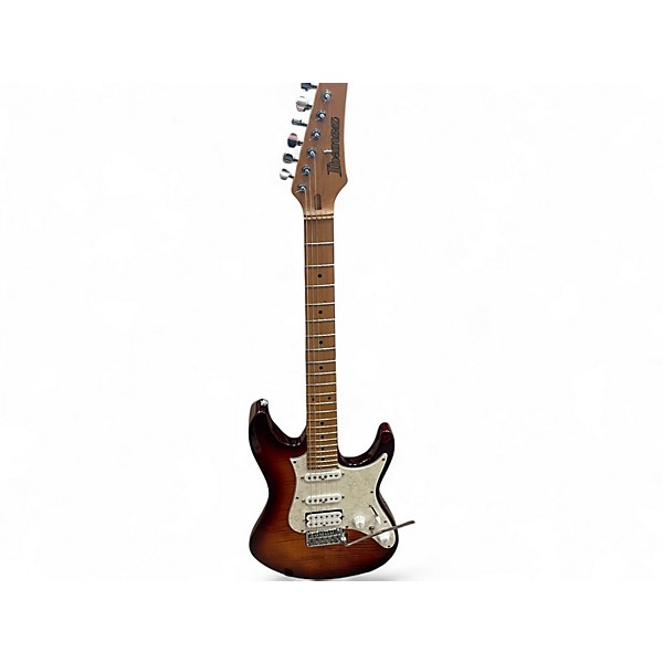 Used Ibanez AZ224F Topaz Burst Solid Body Electric Guitar