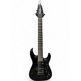 Used Jackson JS22-7 Dinky 7 String Black Solid Body Electric Guitar