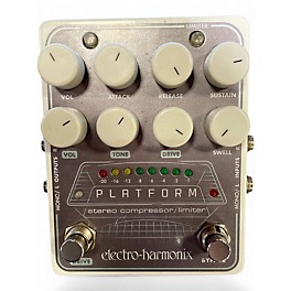 Used 2020s Electro-Harmonix Platform Stereo Compressor Limiter Effect Pedal