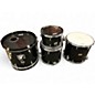 Used Yamaha 4 Piece Stage Custom Black Drum Kit thumbnail