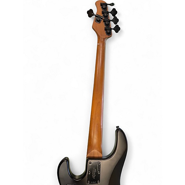 Used Sterling by Music Man Sting Ray 5 Dark Cherry Burst Electric Bass Guitar