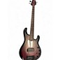 Used Sterling by Music Man Sting Ray 5 Dark Cherry Burst Electric Bass Guitar
