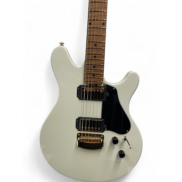 Used Ernie Ball VALENTINE HH Alpine White Solid Body Electric Guitar