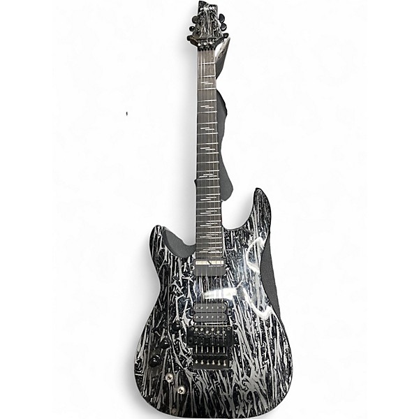 Used Schecter Guitar Research c1 fr-s Silver Mountain Electric Guitar