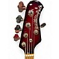 Used Ernie Ball Music Man Stingray HH 5 String Crimson Red Burst Electric Bass Guitar