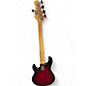 Used Ernie Ball Music Man Stingray HH 5 String Crimson Red Burst Electric Bass Guitar