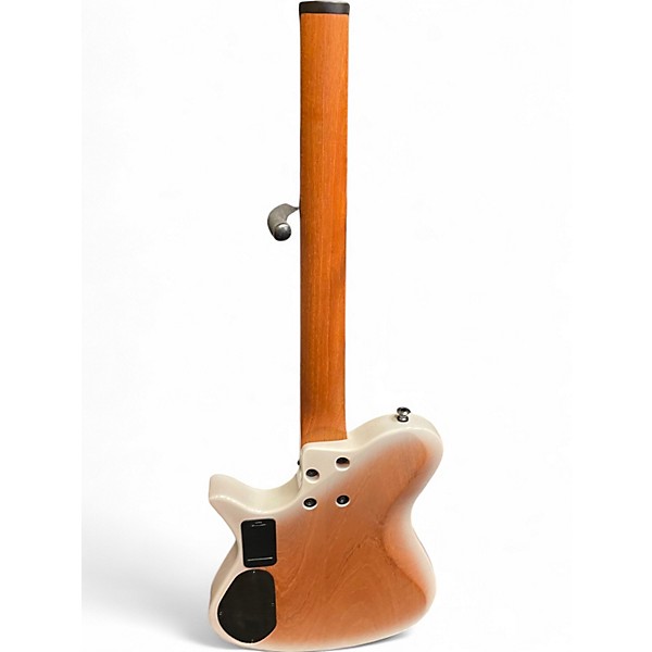 Used Kiesel Zeus Trans White Solid Body Electric Guitar