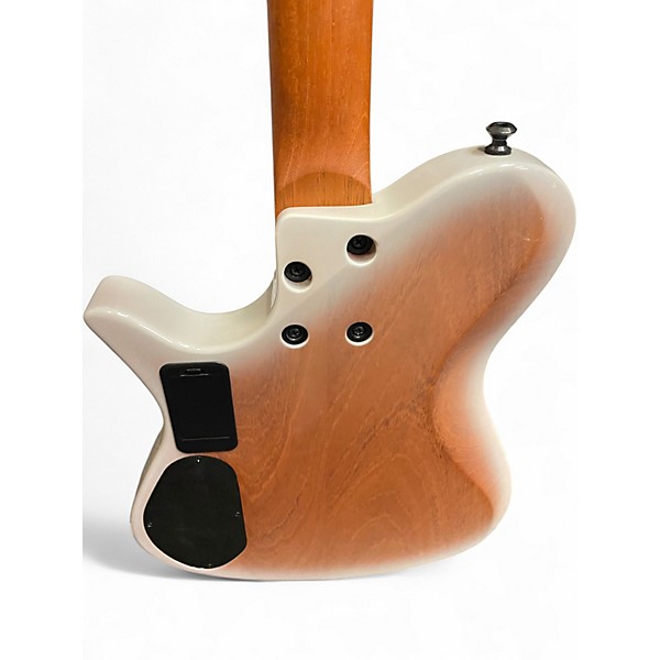 Used Kiesel Zeus Trans White Solid Body Electric Guitar