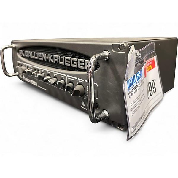 Used 2010s Gallien-Krueger Fusion 550 Hybrid 550W Bass Amp Head