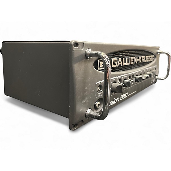 Used 2010s Gallien-Krueger Fusion 550 Hybrid 550W Bass Amp Head