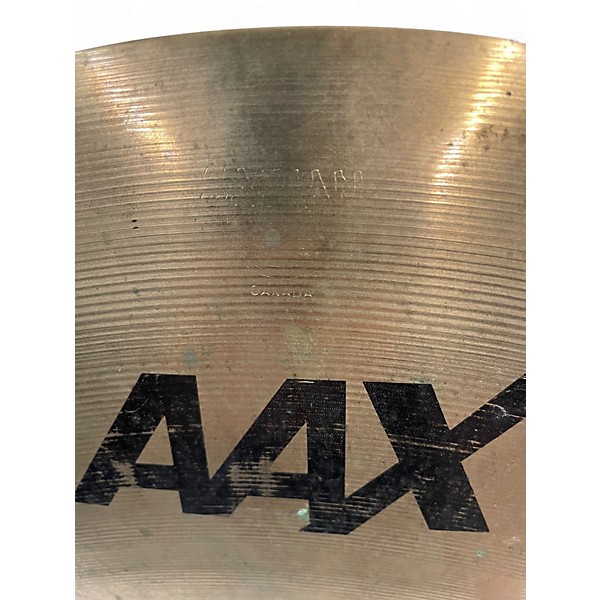 Used SABIAN 21in AAX GROOVE RIDE (CYMBAL VOTE) Cymbal