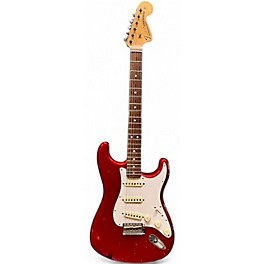 Used 2023 Fender 1969 MSTRBLT GREG FESSLER  JRN REL STRAT Candy Apple Red Solid Body Electric Guitar