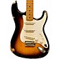 Used 2024 Fender MSTBLT LEVI PERRY 1954 STRAT RELIC W/FUZZ 2 Tone Sunburst Solid Body Electric Guitar