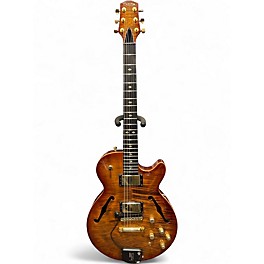 Used Carvin SH575 Amber Hollow Body Electric Guitar