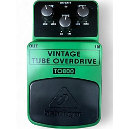 Used Behringer TO800 Vintage Tube Overdrive Effect Pedal
