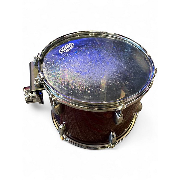 Used Pearl 6 Piece Export Candy Apple Red Drum Kit