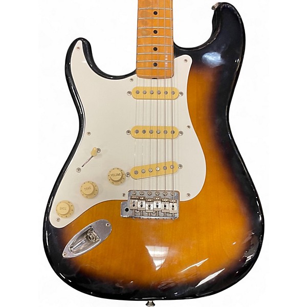 Vintage 1987 Fender STRATOCASTER Tobacco Burst Solid Body Electric Guitar