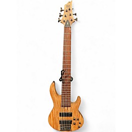 Used ESP LTD B206SM 6 String Brown Electric Bass Guitar