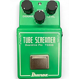 Used Ibanez TS808 Reissue Tube Screamer Distortion Effect Pedal