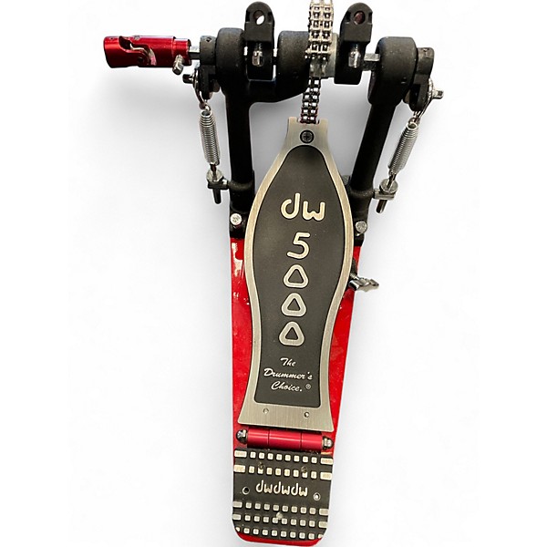 Used DW 5000 Series Double Double Bass Drum Pedal