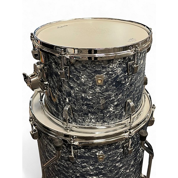 Used Ludwig 3 Piece Neusonic Satin Blue Pearl Drum Kit