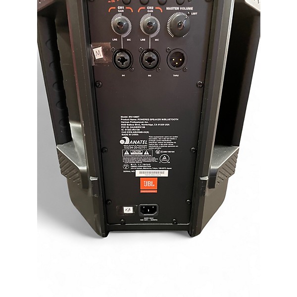 Used JBL IRX108BT Powered Speaker