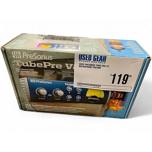 Used PreSonus TUBE PRE V2 Microphone Preamp | Guitar Center