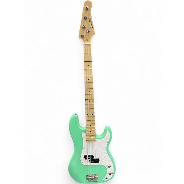 Used Sawtooth EP SERIES Mint Green Electric Bass Guitar
