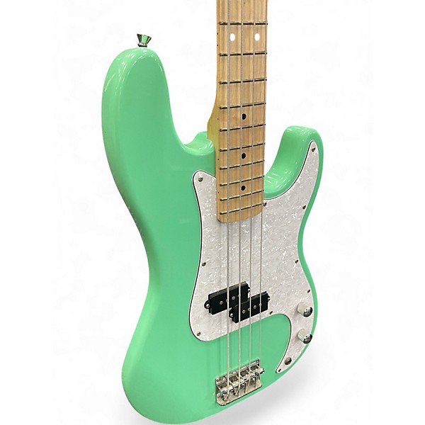 Used Sawtooth EP SERIES Mint Green Electric Bass Guitar