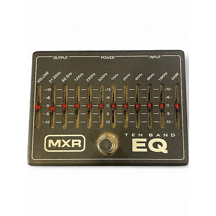 【廃盤】MXR ( エムエックスアール ) / M108 10 Band EQ Used MXR M108 10 Band EQ Pedal | Guitar Center