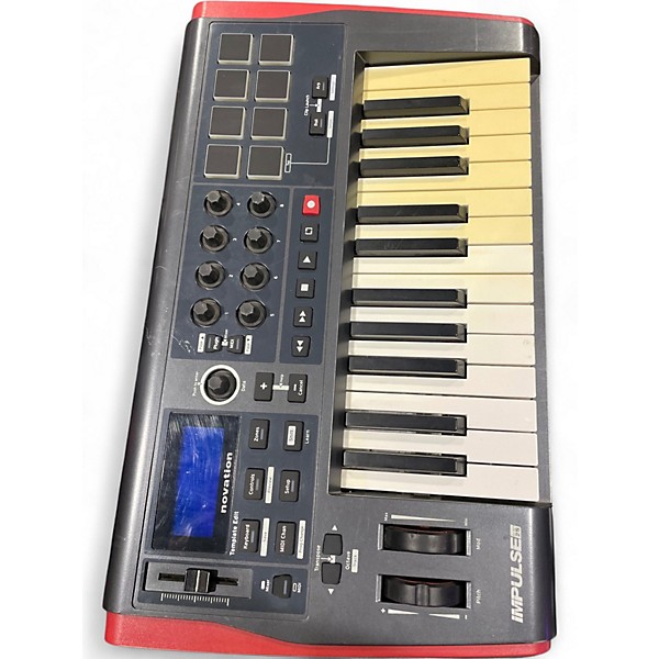 Used Novation Impulse 25 Key MIDI Controller