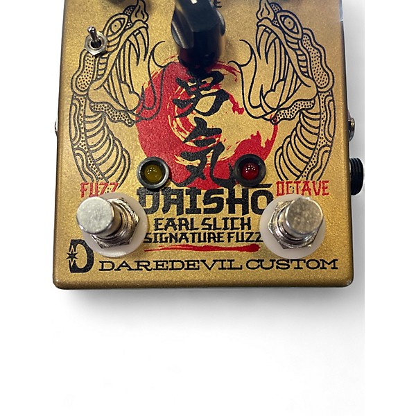 Used Daredevil Pedals EARL SLICK SIGNATURE FUZZ Effect Pedal