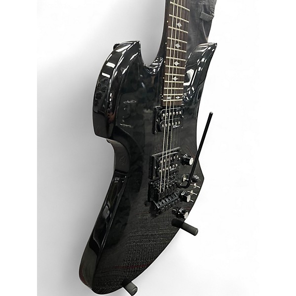 Used 2013 B.C. Rich Mockingbird ST Trans Black Solid Body Electric Guitar