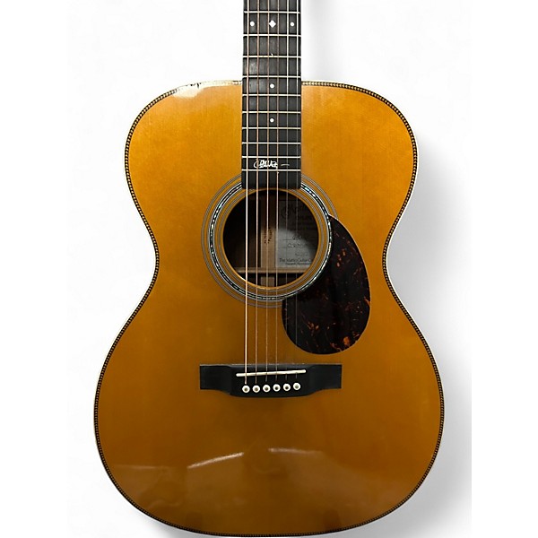 Used Martin OMJM John Mayer Signature Natural Acoustic Electric Guitar