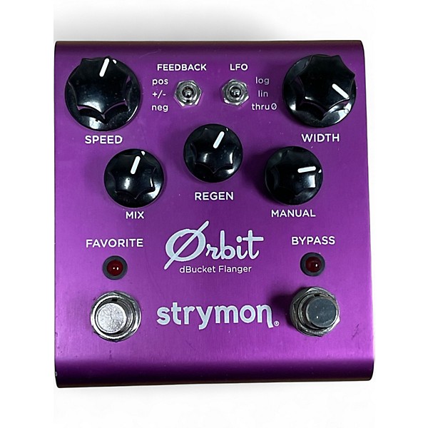 Used Strymon Orbit dBucket Flanger Effect Pedal