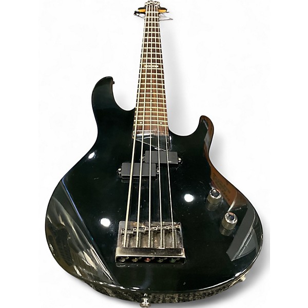 Used ESP LTD B155DX 5 String BLACK Electric Bass Guitar