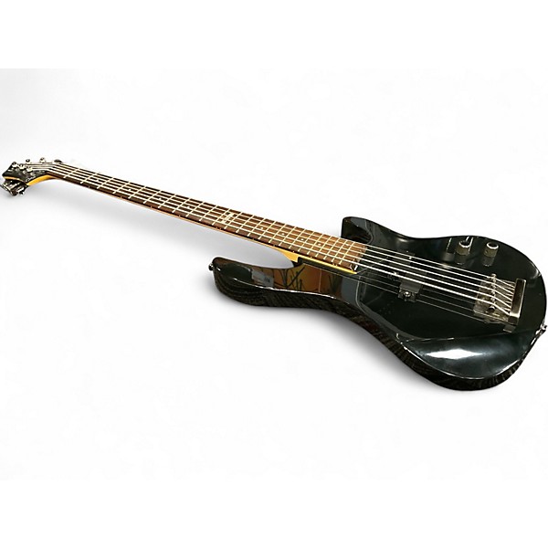 Used ESP LTD B155DX 5 String BLACK Electric Bass Guitar