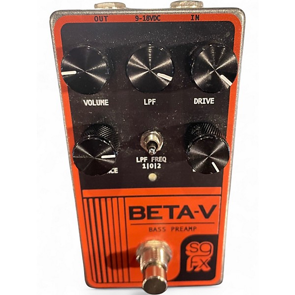 Used SolidGoldFX BETA V Bass Effect Pedal