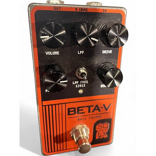 Used SolidGoldFX BETA V Bass Effect Pedal
