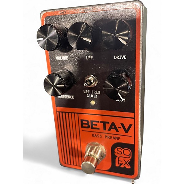 Used SolidGoldFX BETA V Bass Effect Pedal