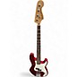 Used 2000 Squier Precision Bass Special Candy Apple Red Electric Bass Guitar thumbnail