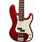 Used 2000 Squier Precision Bass Special Candy Apple Red Electric Bass Guitar