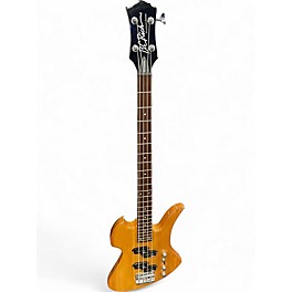 Used B.C. Rich Platinum Series Mockingbird Natural Electric Bass Guitar