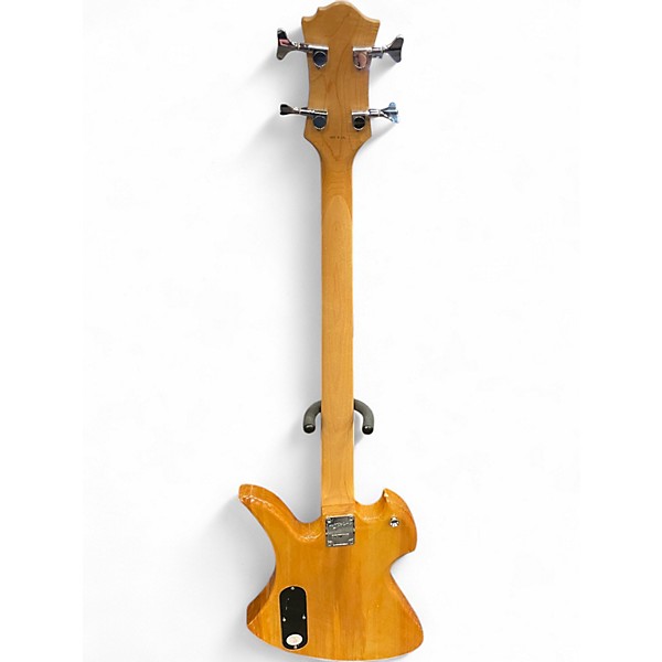Used B.C. Rich Platinum Series Mockingbird Natural Electric Bass Guitar