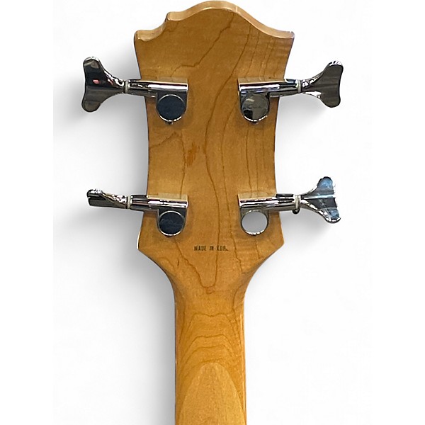 Used B.C. Rich Platinum Series Mockingbird Natural Electric Bass Guitar