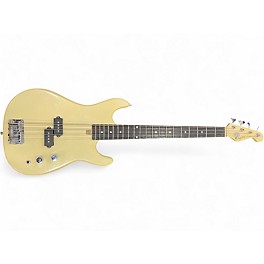 Used Kingston GREMLIN Alpine White Electric Bass Guitar