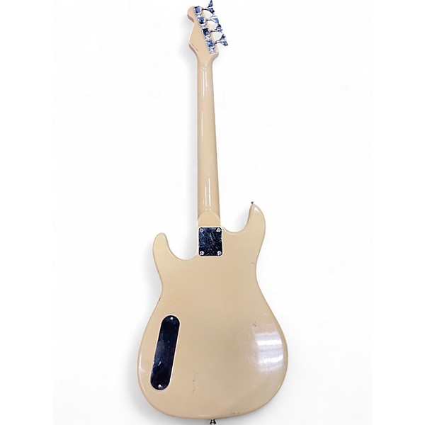 Used Kingston GREMLIN Alpine White Electric Bass Guitar