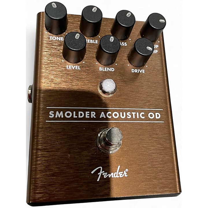 Used Fender SMOLDER ACOUSTIC OD Effect Pedal | Guitar Center