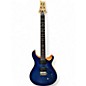 Used PRS 35TH ANNIVERSARY SE CUSTOM 24 BLUE Solid Body Electric Guitar thumbnail